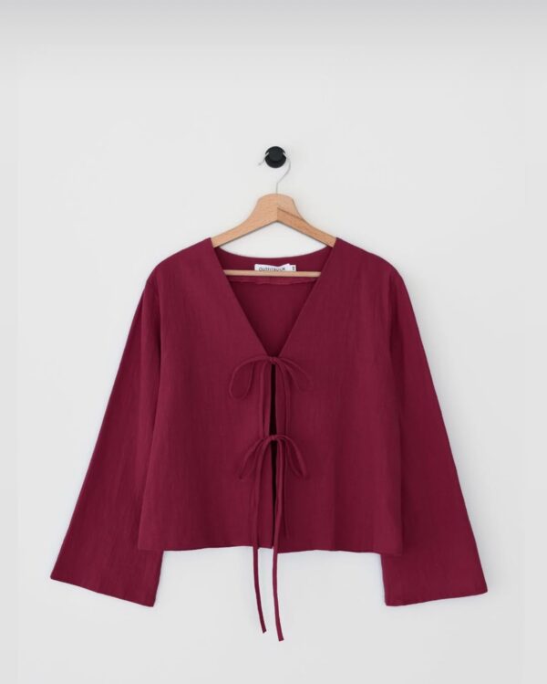 Tie Blouse - Image 2