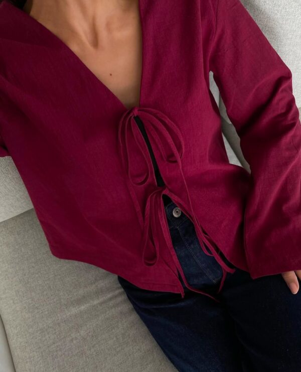 Tie Blouse