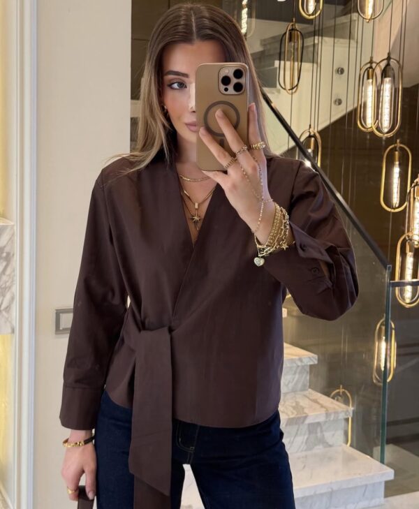 Chocolate Blouse