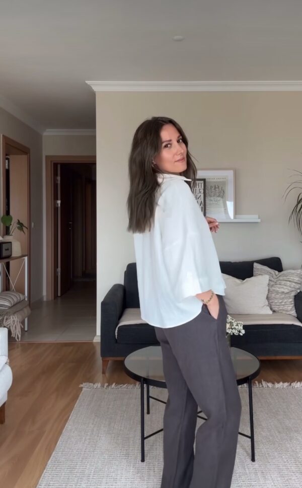 Linen white shirt - Image 2