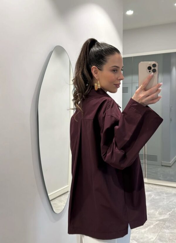 Burgundy shirt - Image 2