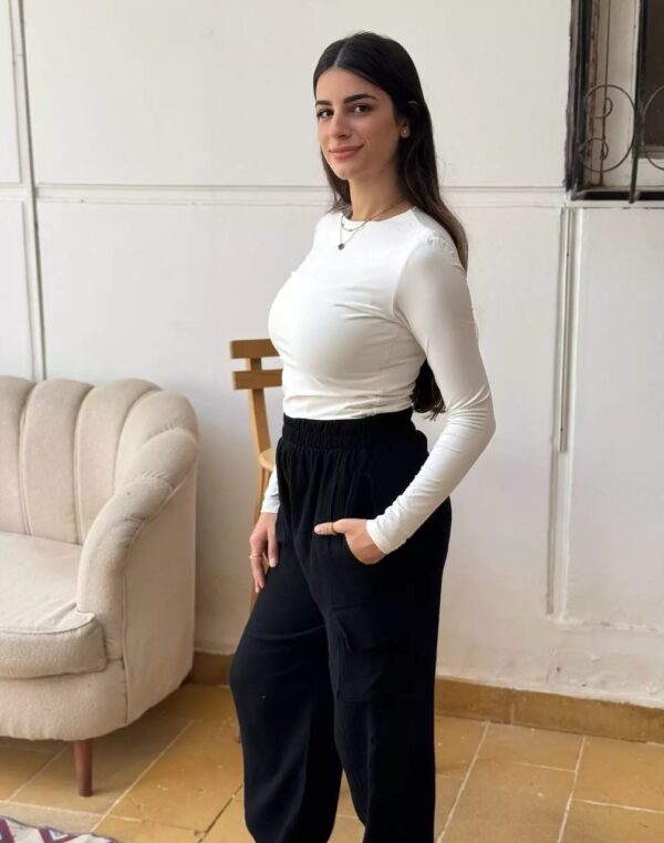 Cargo linen pants - Image 5